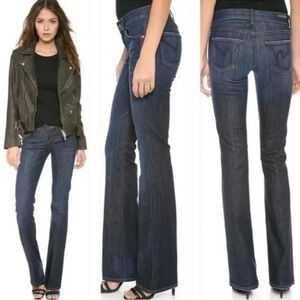 Citizens Of Humanity Kelly Stretch Low Waist Bootcut Blue Denim Jeans  Size 28